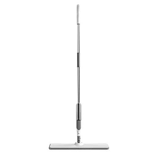Replace the mop with a self-adhesive wet and dry flat suction mop that doesn't require hands and can spray water or mist.