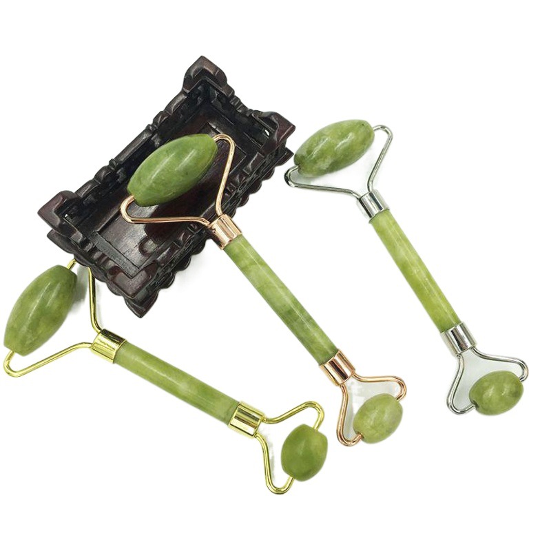 Suministro directo de fábrica contenedor de belleza Jade Xiuyu rodillo masajeador rodillo de jade