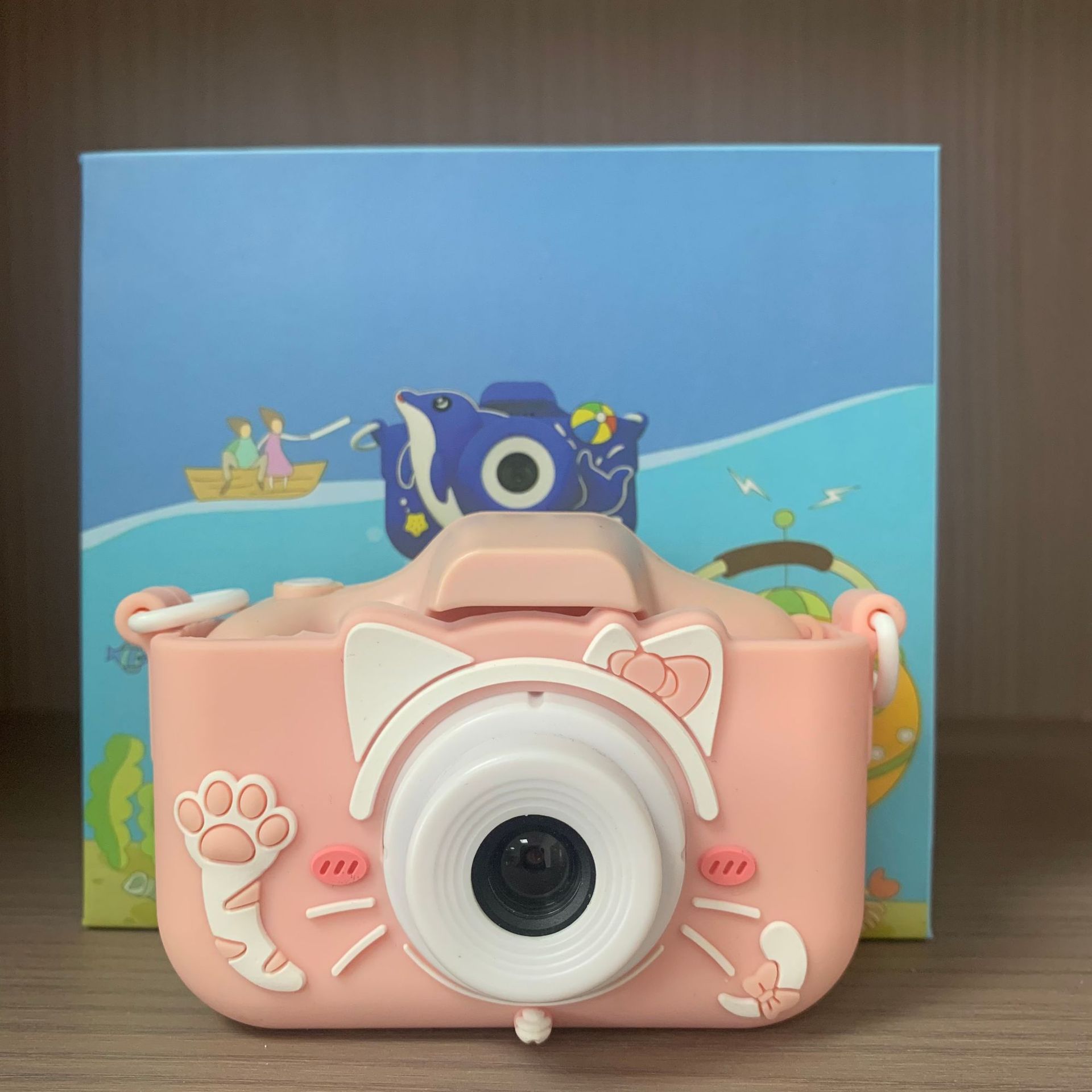 Cross-Border Children's Instant Camera Digital Children's Camera Can Take Pictures and Printable Toys Birthday Gift Silicone