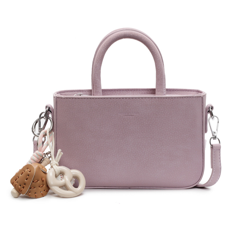 Bolso de mano simple de estilo explosivo de comercio exterior para mujer 2025 nuevo bolso cuadrado pequeño de todo fósforo casual bolso de hombro de moda de alta gama