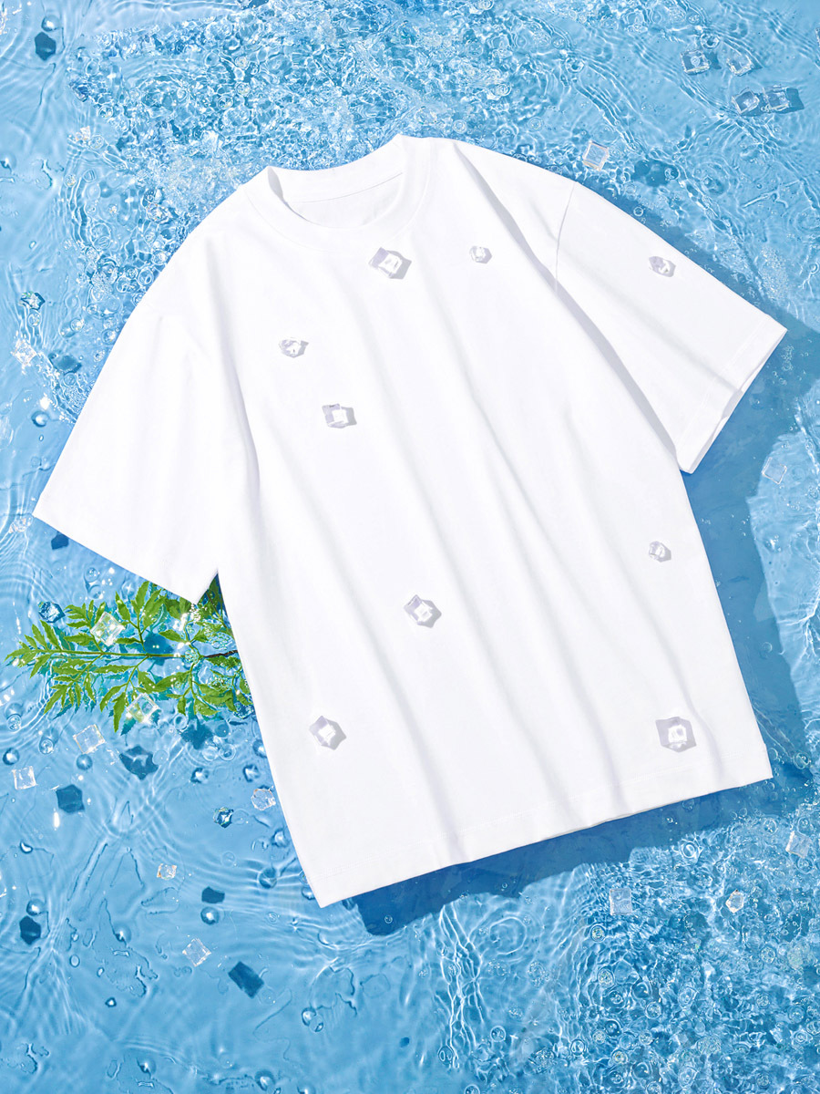 Cooling breathable short sleeve T-shirt