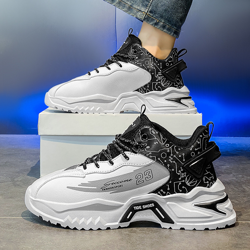 Internet berühmte sommer und herbst atmungsaktive laufsport männer trendy marke vielseitig Putian papa schuhe, höhe_voghion.com