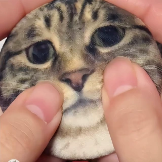 猫咪宠物毛绒吧唧定制揉捏可爱狗狗双层加厚绒布胸章马口铁徽章