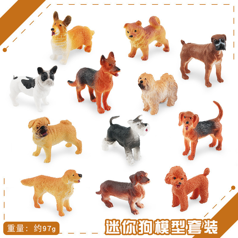 ミニ家禽小動物12匹のおもちゃセット|undefined