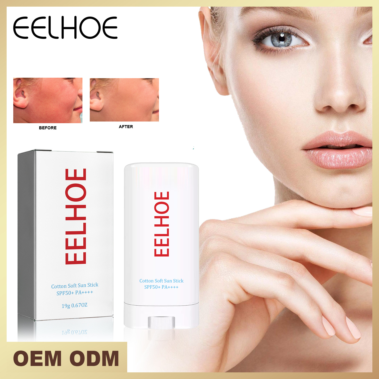 EELHOE Cotton Softening Erfrischend, Feuchtigkeitsspendend, Natürlicher Concealer, Anti-Ultraviolett, Befeuchtet und Bleicht Die Haut_voghion.com