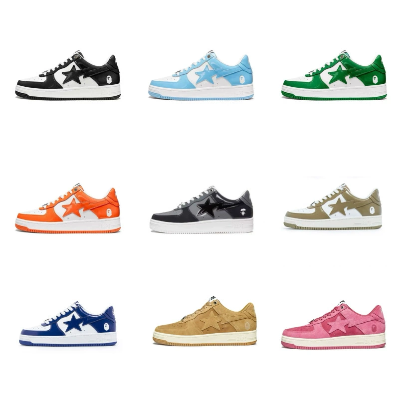 New Cross-Border Dunk Air Force Black and White Color-Blocking Casual Shoes Ape Head Height-Increasing Trendy Vibe Sneakers Casual Foreign Trade