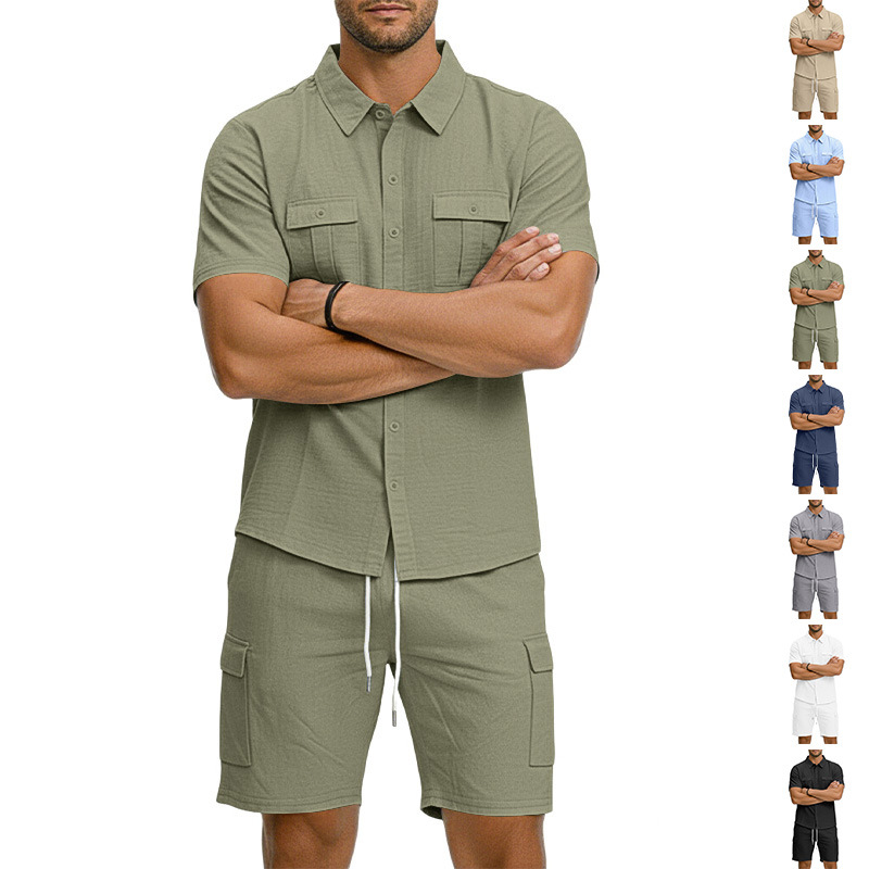 fashionable solid color design shirt