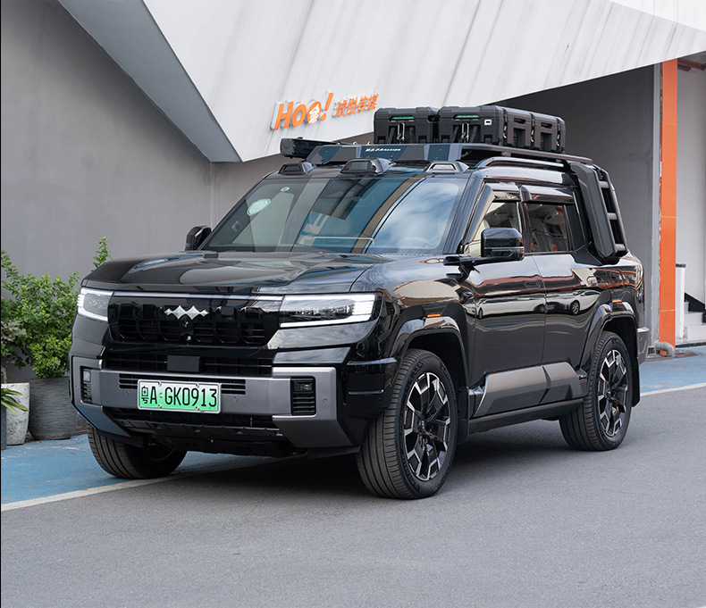 Equation Leopard 8 Roof Platform Baja Leopard 8 Luggage Rack Extension Folding Side Climbing Ladder Canopy Modified Side Tent Side Bag