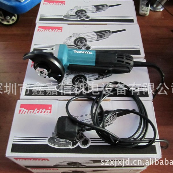 现货批发零售日本MAKITA牧田110v角向磨光机GA4034