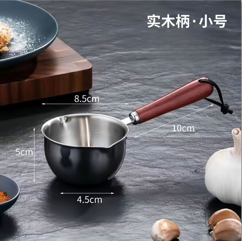 ステンレス製オムレツパン、朝食用ポーチドエッグ用小型鍋、ミニノンスティックパン、熱油注ぎパン|undefined