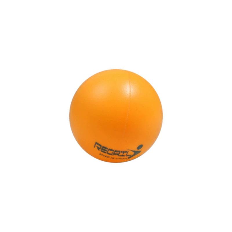 雷加尔 Table tennis sucking six branches of yellow white plastic table tennis students adult entertainment table tennis