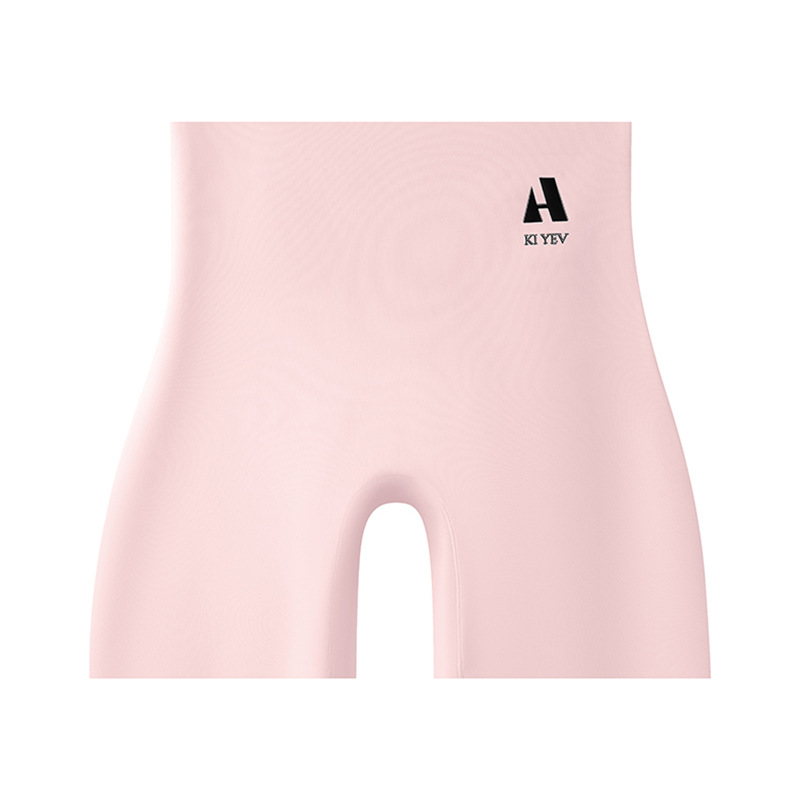 Pantalones de seguridad antideslumbrantes para mujer nueva ropa interior sin costuras de seda de hielo dos en uno pantalones bóxer de abdomen inferior pantalones de seguridad para mujer