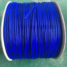 OJ蓝色编织网管伸缩蛇皮网电线保护管尼龙编织套管PET线套蛇皮管