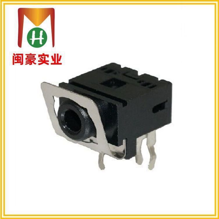 PJ-317G 音频插座 耳机插件 音频插件 侧插 音频输入接口 连接器