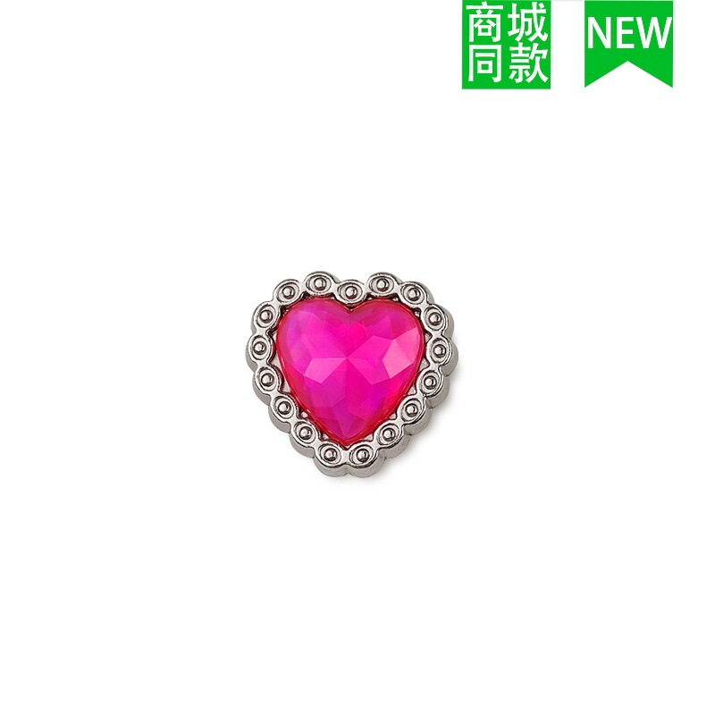 クロスボーダー卸売新しいクロックスアクセサリー靴バックル金属レターチェーン適応クロス靴花 DIY アクセサリー|undefined