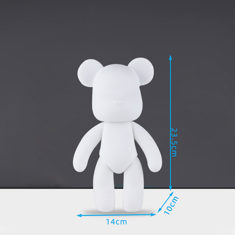 23cm 폭력적인 곰의 흰 배아