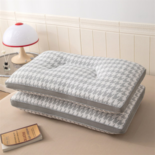 Live factory wholesale neck pillow houndstooth pillow single cervical pillow magnetic therapy cassia seed pillow pillow core one