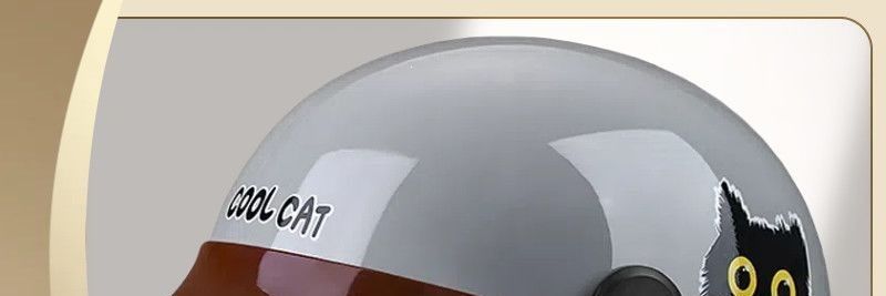 Helmet, battery safety helmet, half helmet, certified, summer visor, sun protection, suitable for motorcycles and electric vehicles, all-season use, national standard