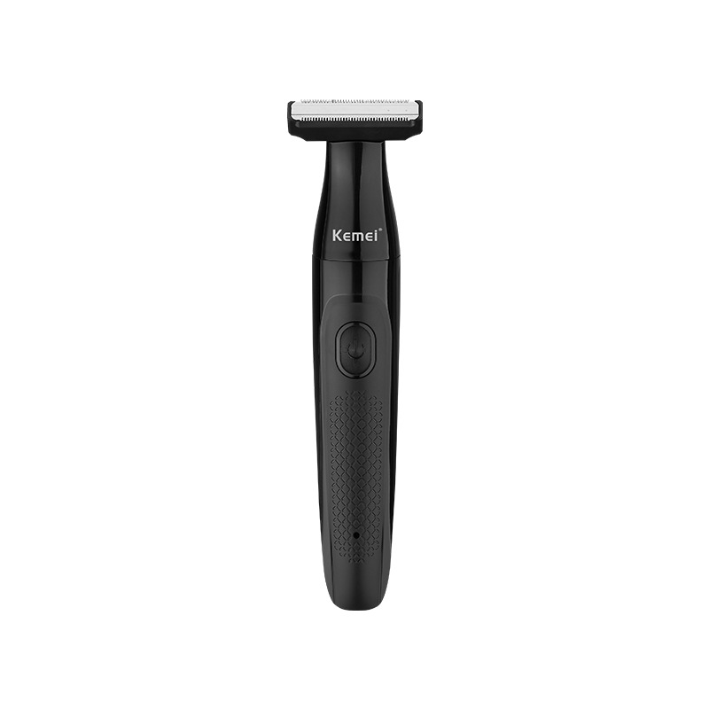 Afeitadora eléctrica Kemei KM-114, afeitadora para todo el cuerpo, recortadora de vello de nariz, afeitadora impermeable tres en uno para el cuidado masculino