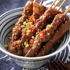 知味客52克黑山羊風味肉串香辣入味鮮香四溢獨立包裝居家出遊零食