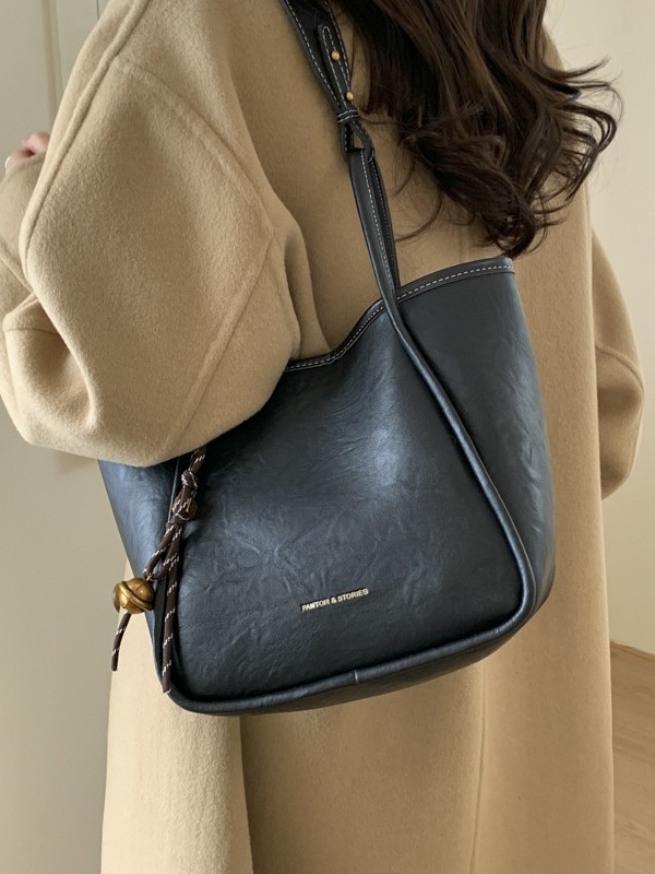 Bolso de mujer venta caliente nuevo nicho coreano bolso de cubo de alta capacidad de sensación universal bolso de moda para niños bolso de hombro