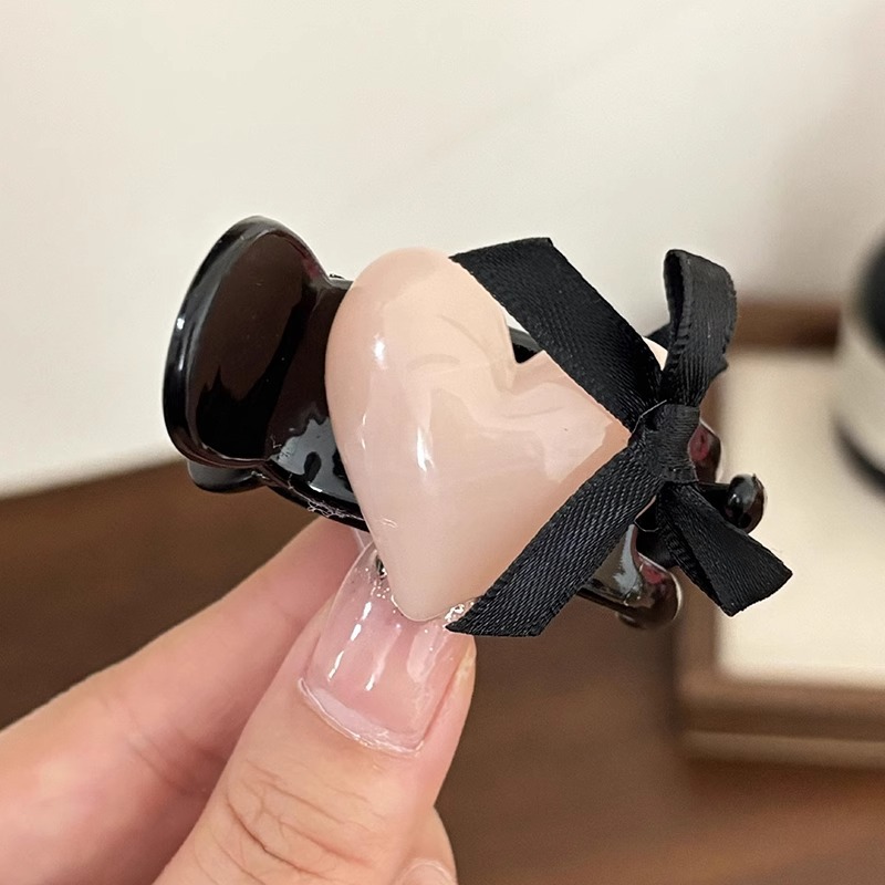 Clip de cabello de cola de caballo alta de amor, clip de cabello de alta sensibilidad, clip de cabello fijo, clip de cabello, clip de cabello para el cabello