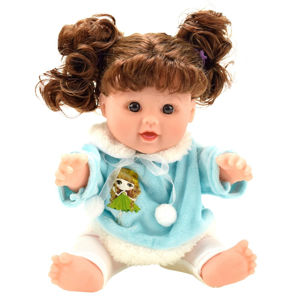 Реалистичная игрушка для переодевания, кукла, 30 см, издает звуки, оптом
