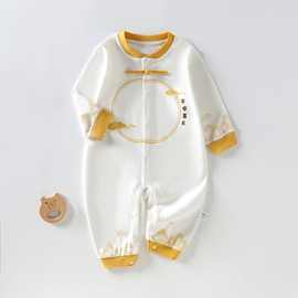 婴幼儿服饰宝宝打底衣宝宝连体A类棉睡衣安阳童装秋冬新款哈衣