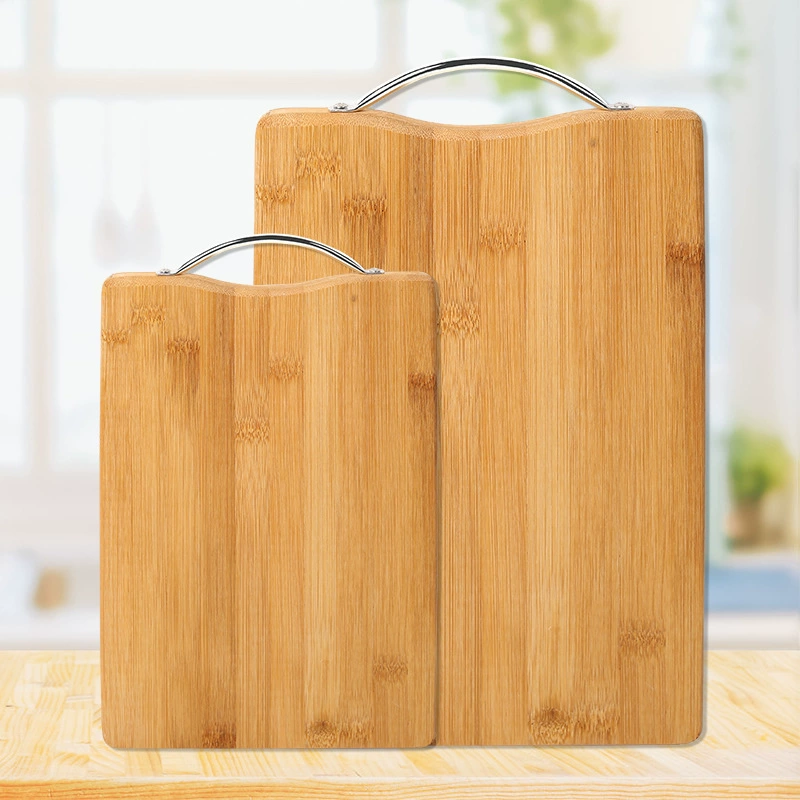 Bamboo Cutting Board, Double-Sided Solid Wood, Multiple Sizes (20×30–58×37 cm)