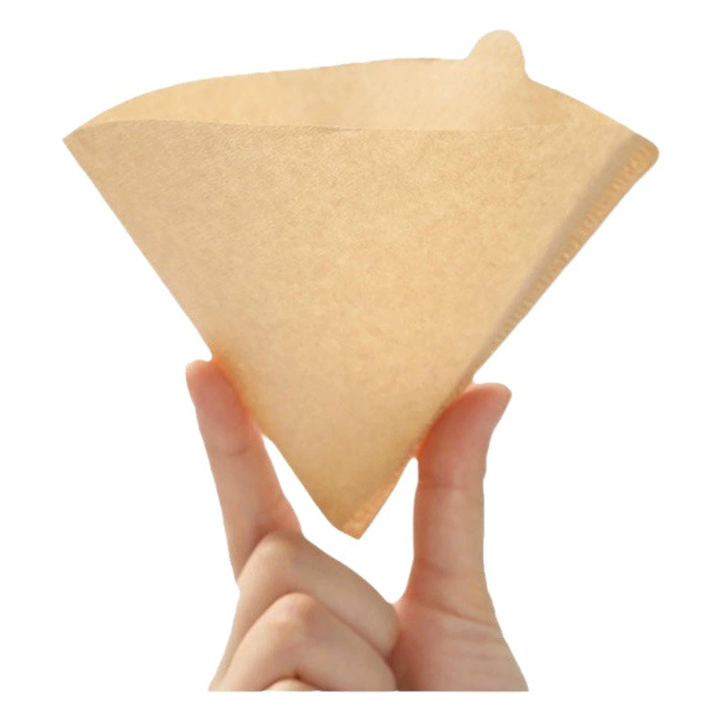 Бумага для фильтра для кофе, веерообразная капельная бумага для фильтра для кофе ручной работы, подвесная фильтровальная бумага для ушей v02, одноразовая фильтровальная бумага для кофе