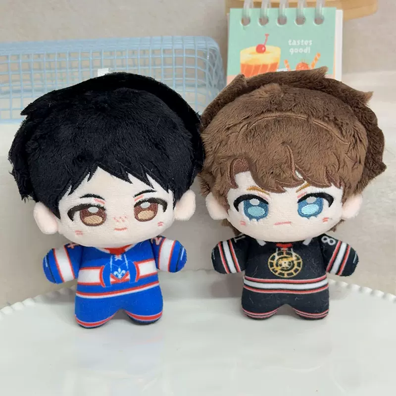 跨境新品Heated Rivalry烈爱对决周边毛绒公仔玩偶10cm小挂件娃娃