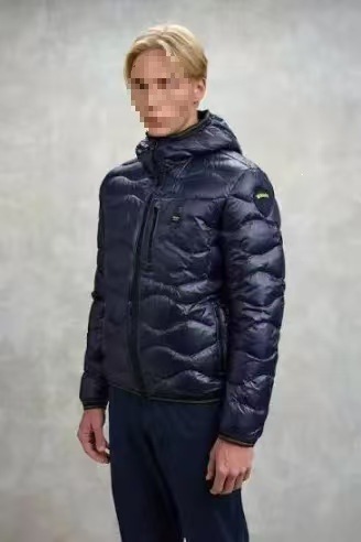 Blauer Puffer Jacket Down Black