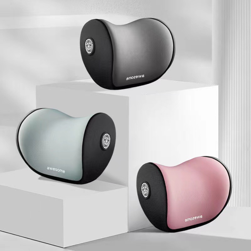 Coche reposacabezas almohada asiento de coche de espuma de memoria cintura cojín coche cuello almohada un par de coche almohada cuello almohada Coche