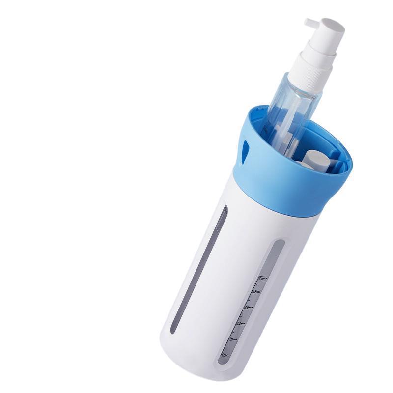 Botella de viaje 4 - en - 1 lavado paquete de gran calibre cosmético portátil champú de baño botella vacía envío gratuito