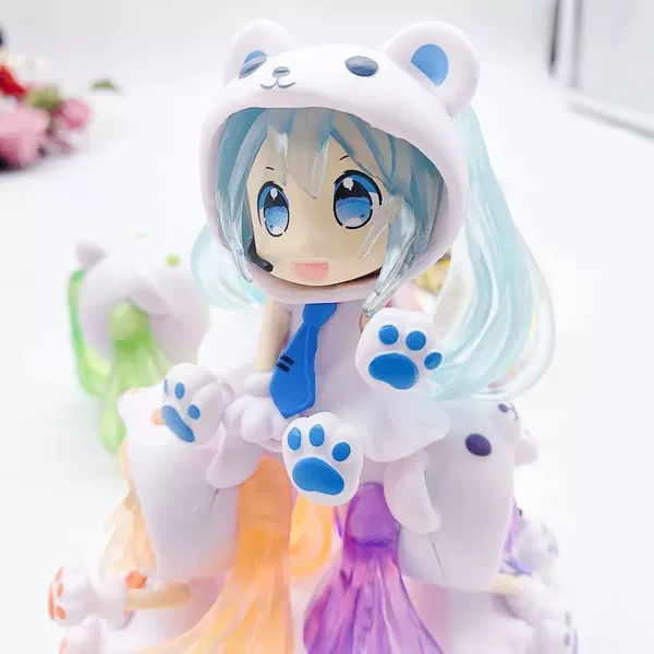 Синий (мишка Hatsune, 7 см)