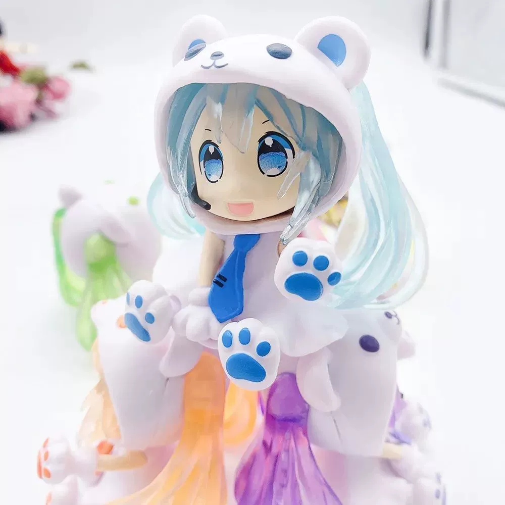 Фигурки Re:Zero — Рам и Рем «домашняя» с чашей лапши, 15 см и 7 см