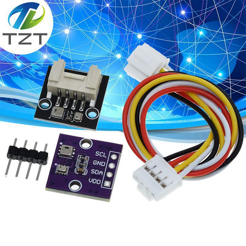 AHT20 BMP280 Модуль температуры влажности и давления воздуха Высокоточный цифровой датчик температуры и влажности атмосферного давления