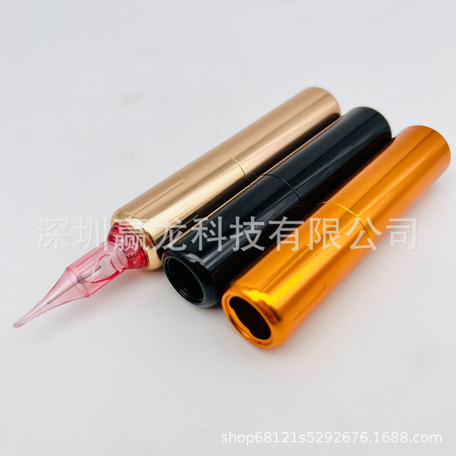 Tattoo Pen, Eyebrow Tattoo Machine, Lip Bleaching, Eyeliner Tattoo, Hair Tattoo Pen with 2 Integrated Needles Inside