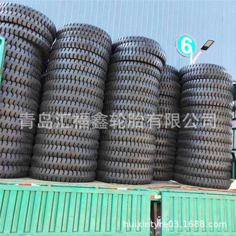 大量现货批发轻卡货车卡车轮胎900-20羊角花纹尼龙线胎16层载重胎