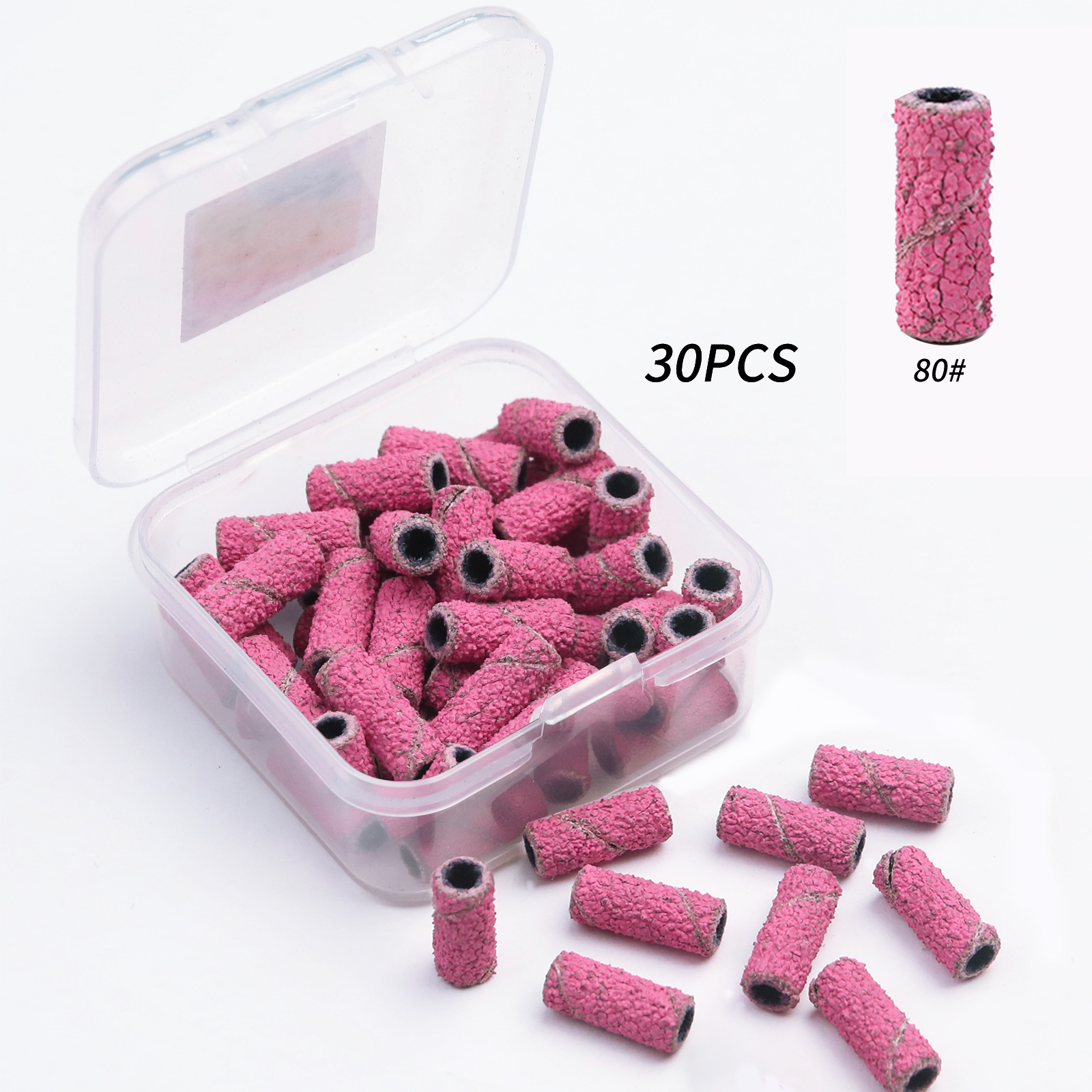 Red 3,1mm anillo de arena 80 #30PCs