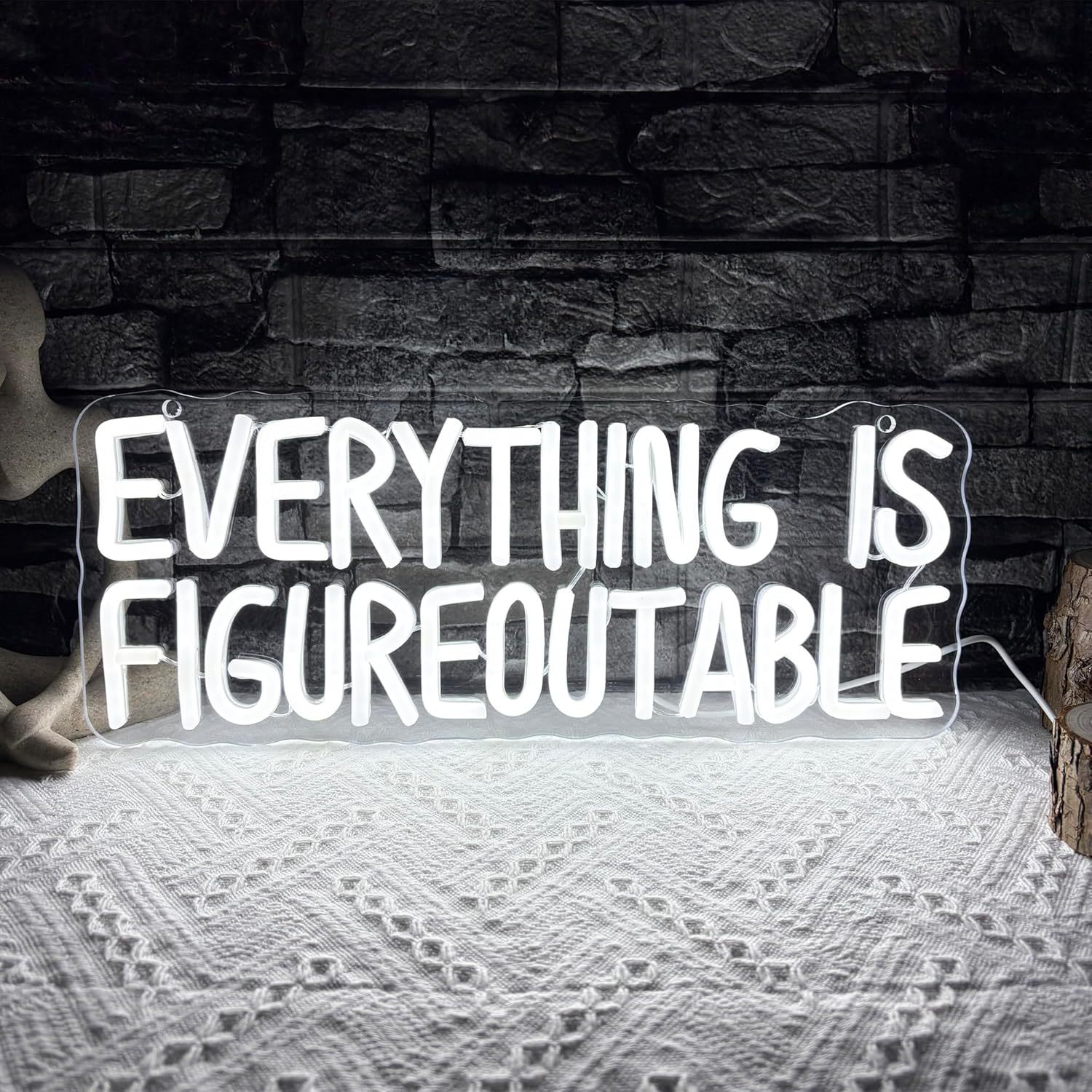 Everything is Figureoutable40x16cm
