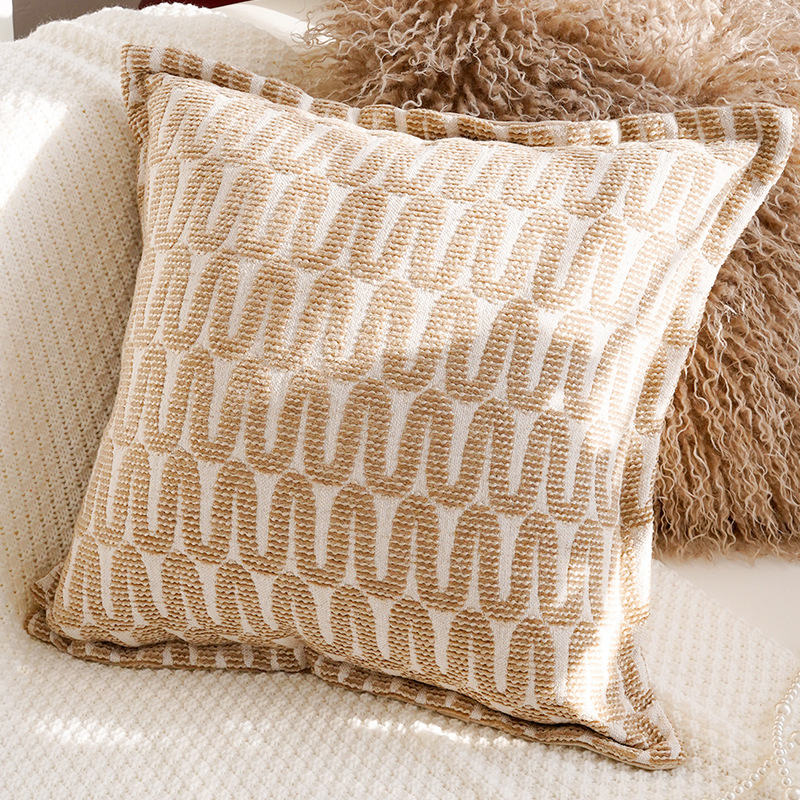 Cream-wind lujoso almohada de soporte de alta calidad, cojín de sofá de sala de estar, cojín de cabecera del dormitorio, funda de almohada con núcleo image 22
