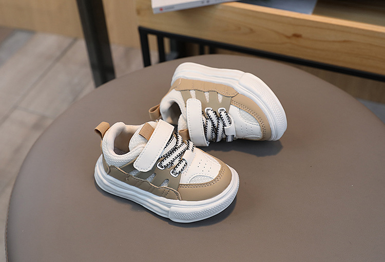 Vårnya Barnsport Pojkar Casual Board Flickor Baby Andas Mesh Upplösta Skor 1-6 år gamla_voghion.com