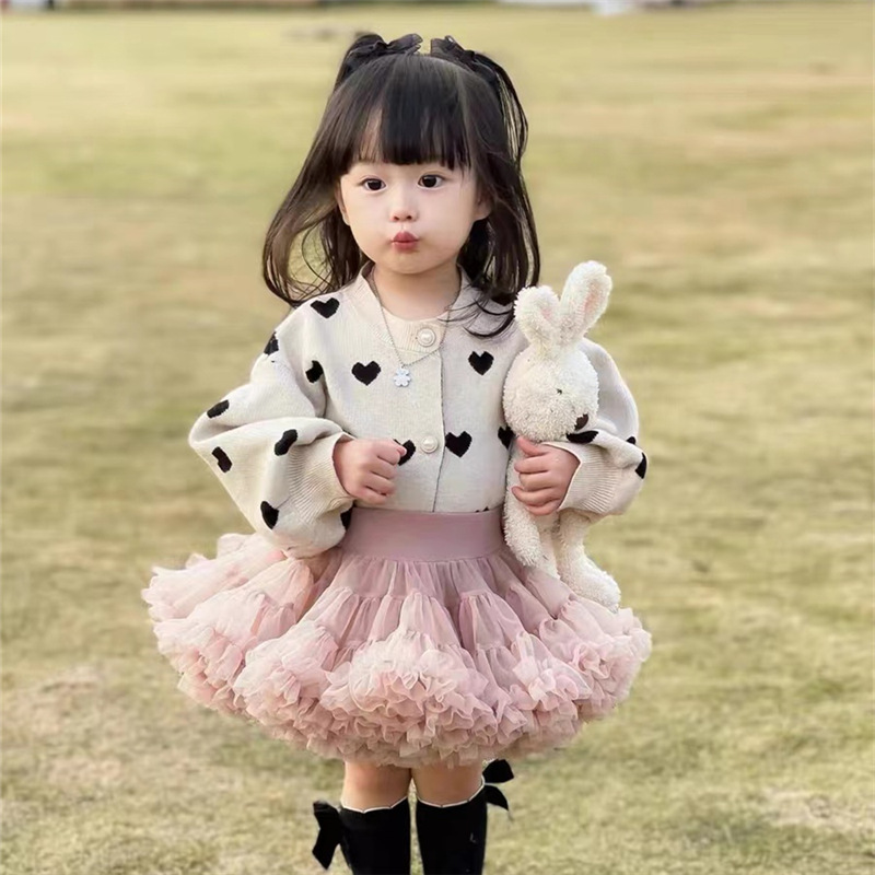 配套吊带上衣女童夏装儿童兔兔半身裙tutu裙宝宝衣服爆款颜色纱裙
