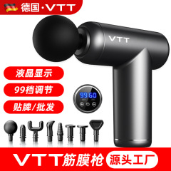 VTTミニ筋膜ガンマッサージ器充電式ポータブル小型ネックマッサージガンホリデーギフト筋膜ガン工場
