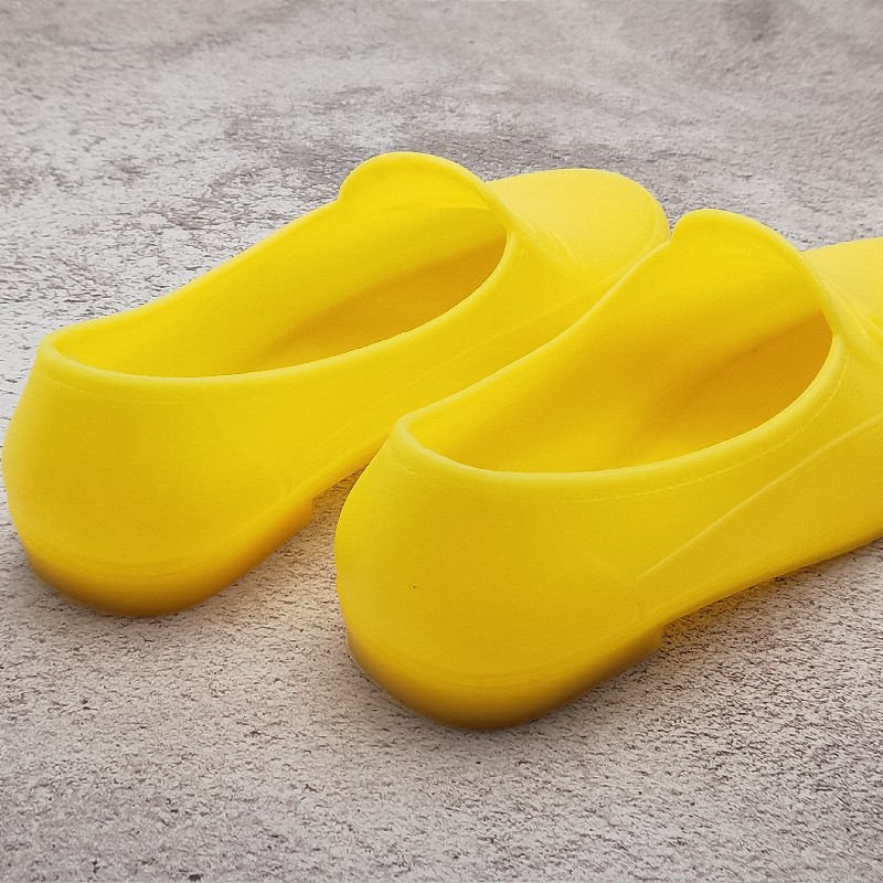 Zapatos de lluvia, zapatos de caucho de tendón de toro, zapatos de caucho suave, zapatos de construcción impermeables, antideslizantes, zapatos de caucho de construcción amarillo para hombres