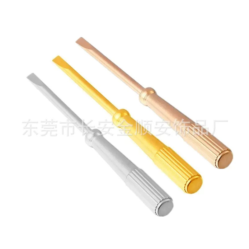 不锈钢一字螺丝刀卡家手镯起子骨灰盒吊坠戒指通用跨境热销饰品