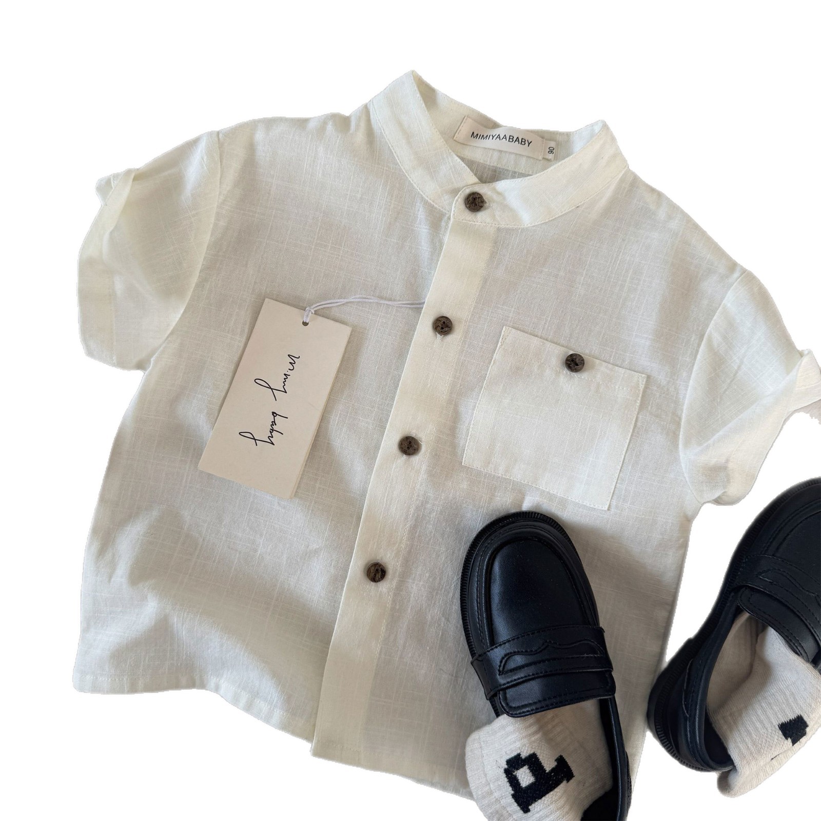Nuevas camisas de manga corta de moda para niños de verano para niñas camisas delgadas de aire extranjero para bebés coreanos top bottom
