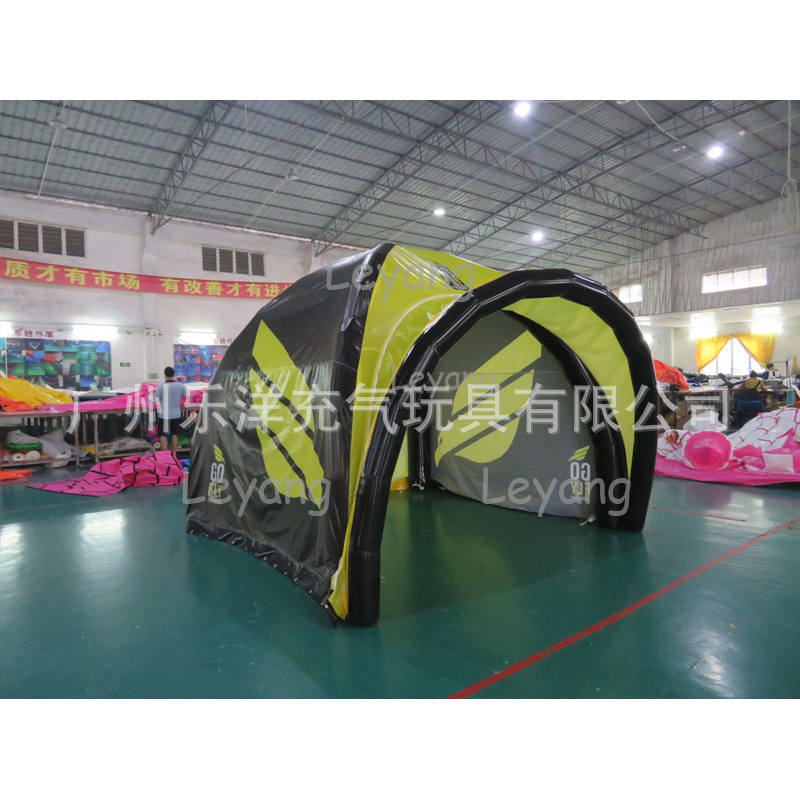 充气帐篷小型露天移动户外活动促销展示广告四角帐篷定 制LOGO
