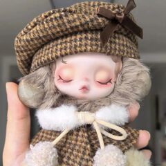 sp娃衣光织园冬日乐章搪胶毛绒skullpanda衣服二代【不含玩偶】